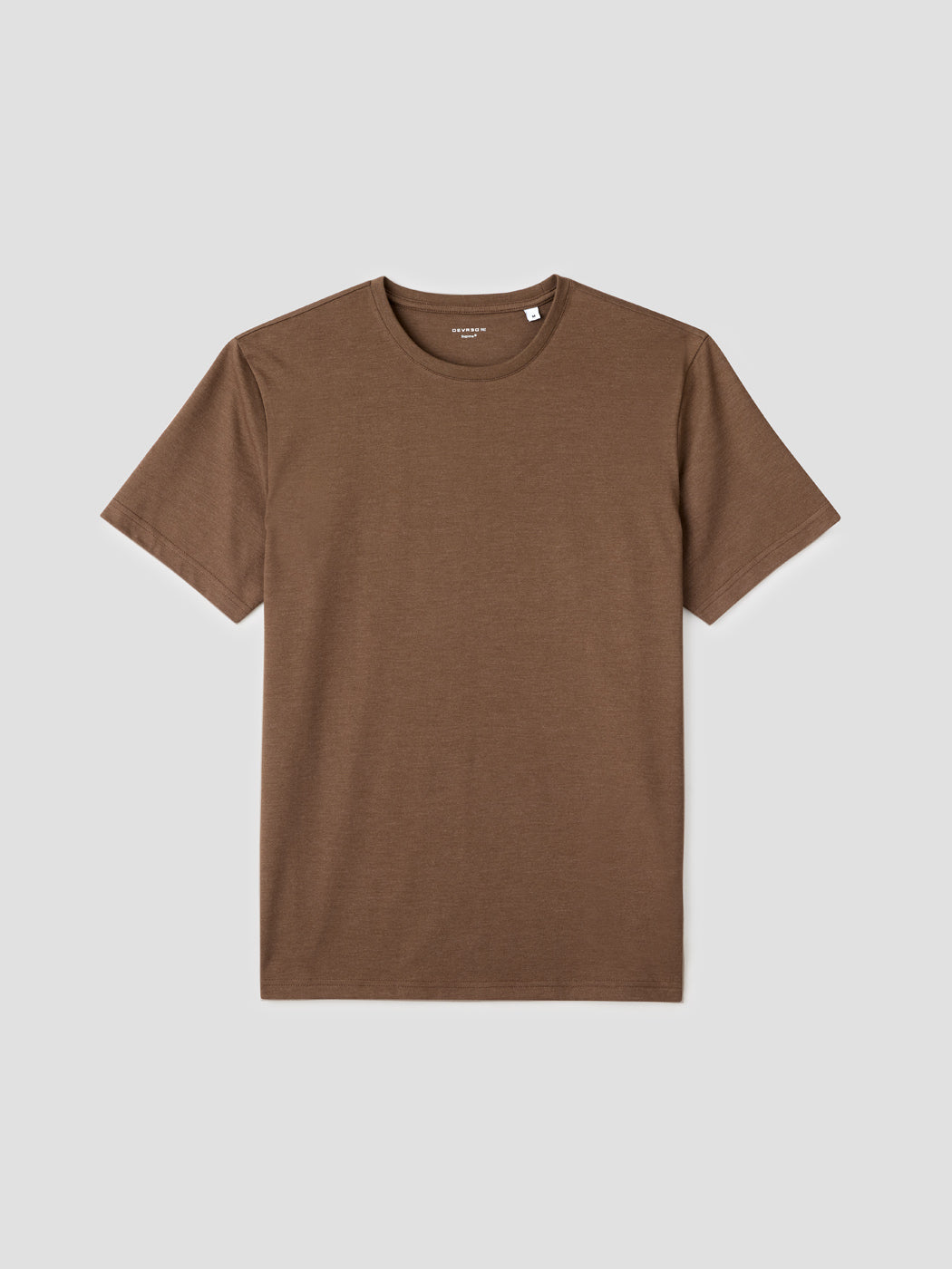 T-shirt col rond en coton Supima® - DEVRED 1902
