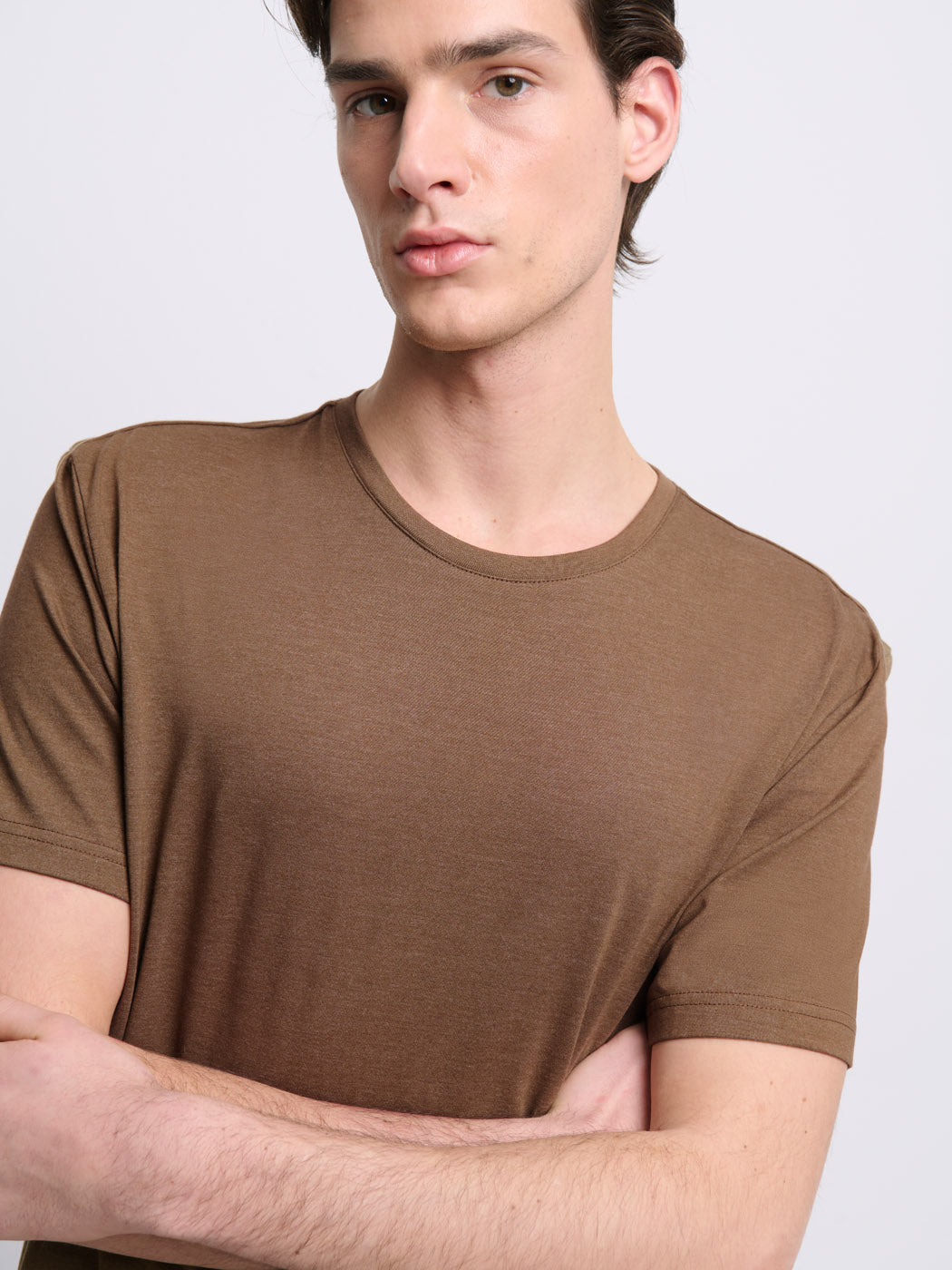 T-shirt col rond en coton Supima® - DEVRED 1902