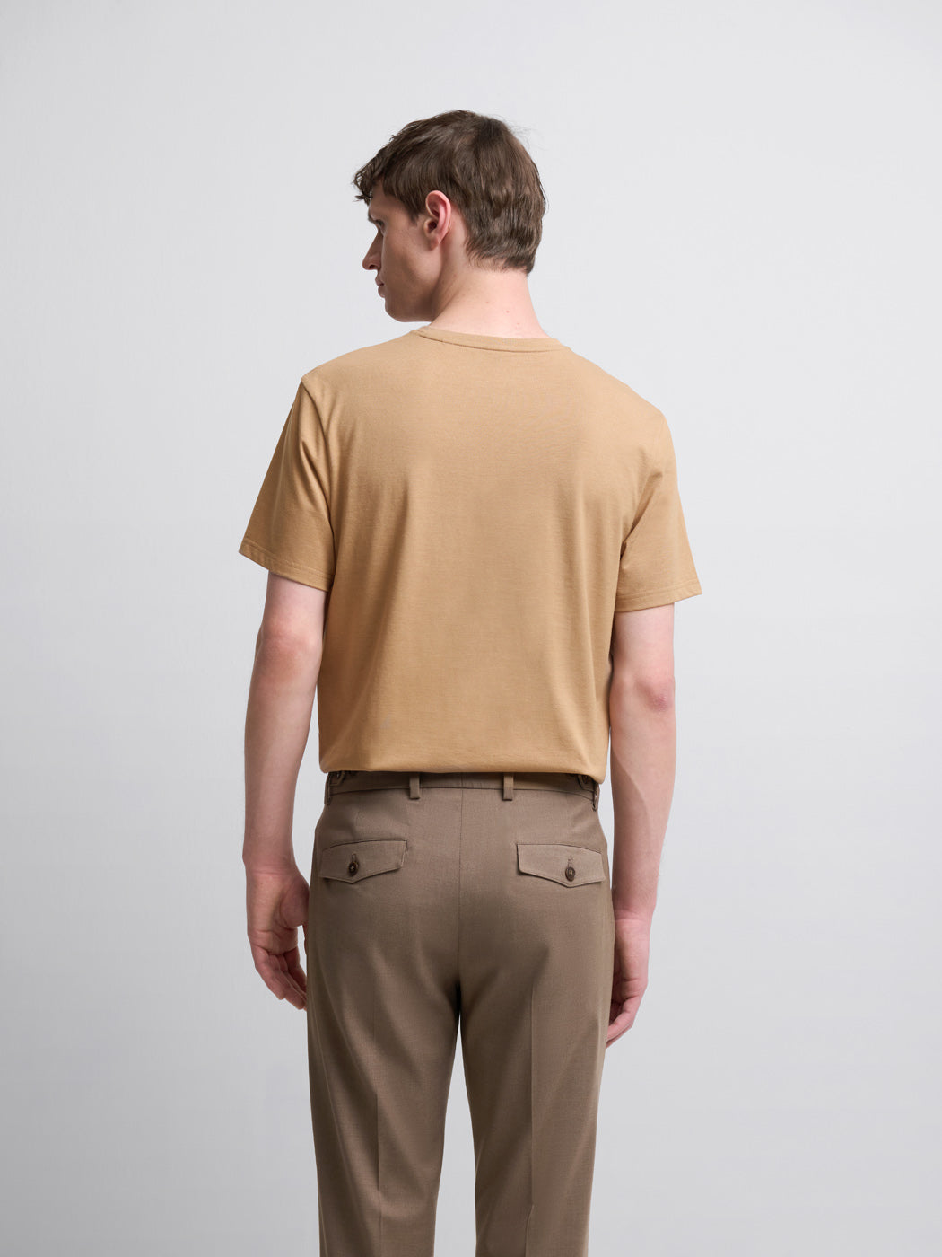 T-shirt col V en coton Supima® - DEVRED 1902