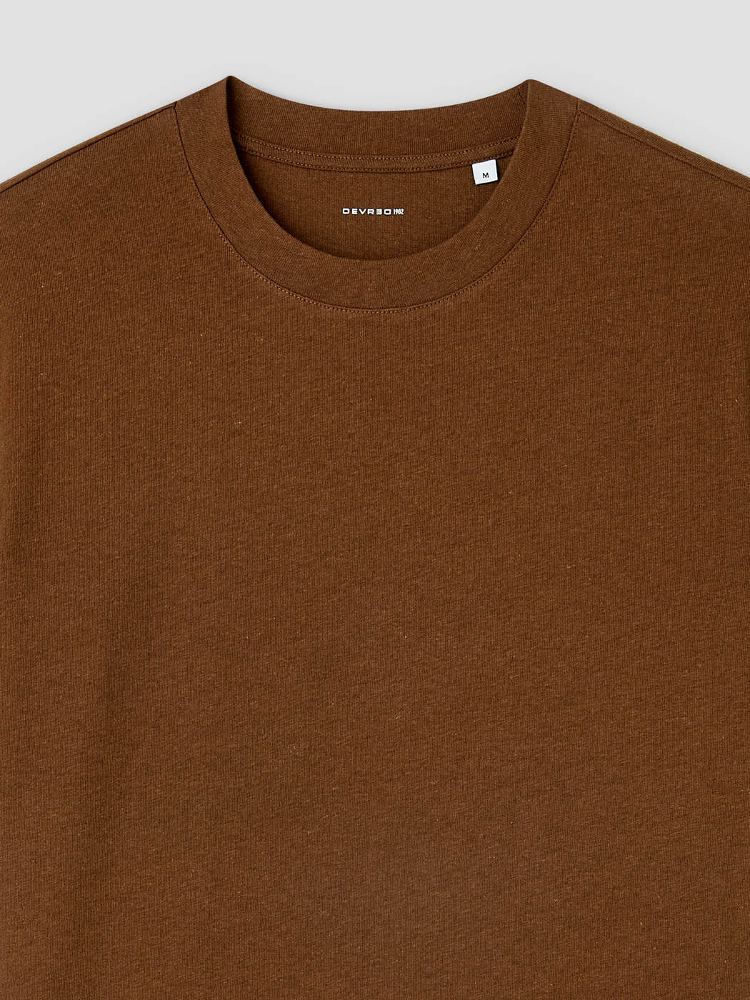 T-shirt col rond en coton lin - DEVRED 1902