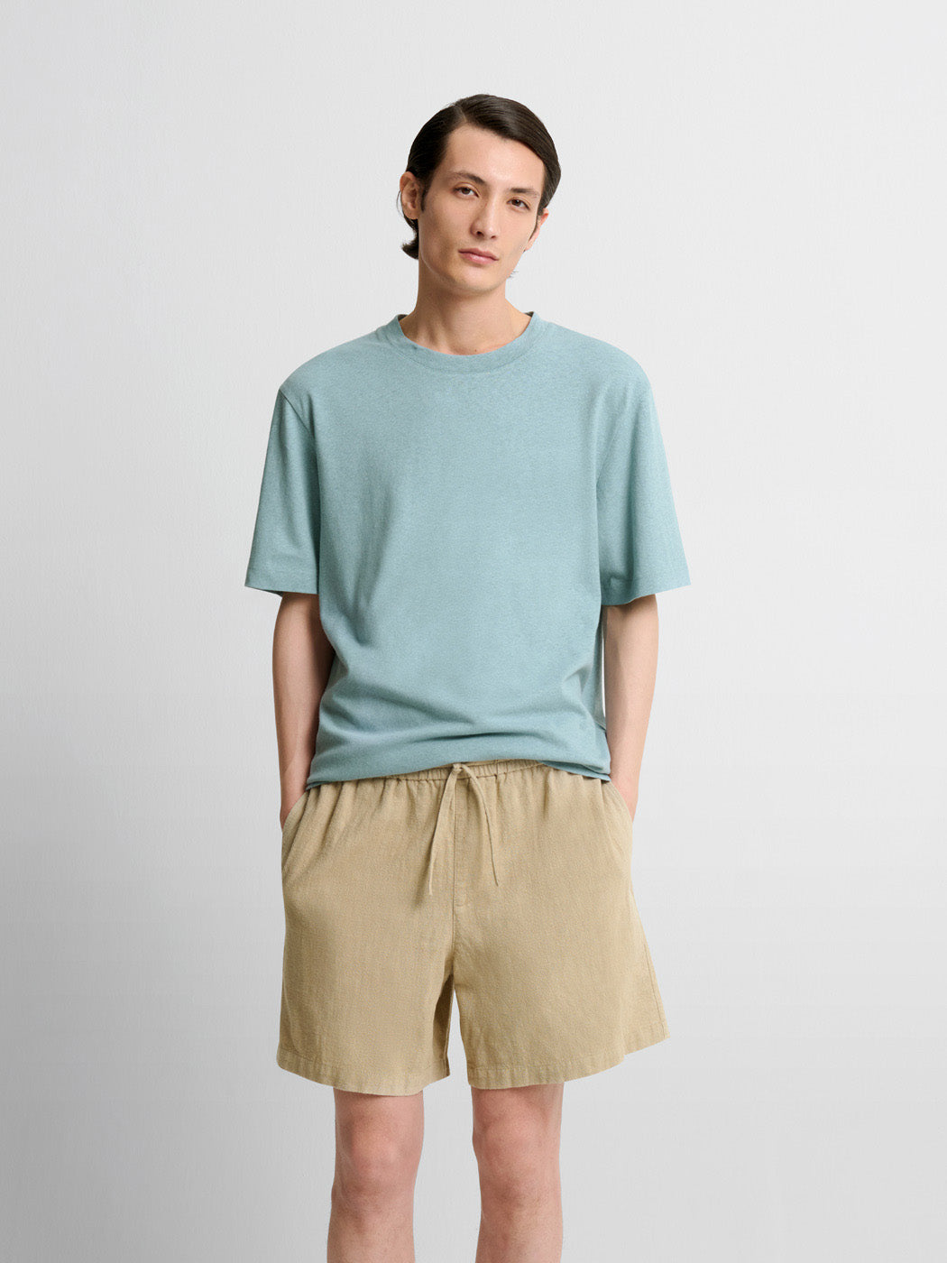 T-shirt col rond en coton lin - DEVRED 1902