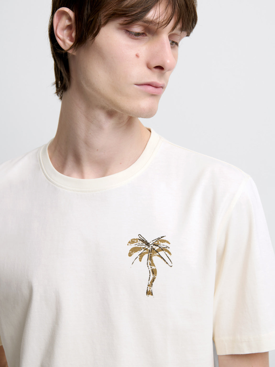 T-shirt col rond à motifs - DEVRED 1902