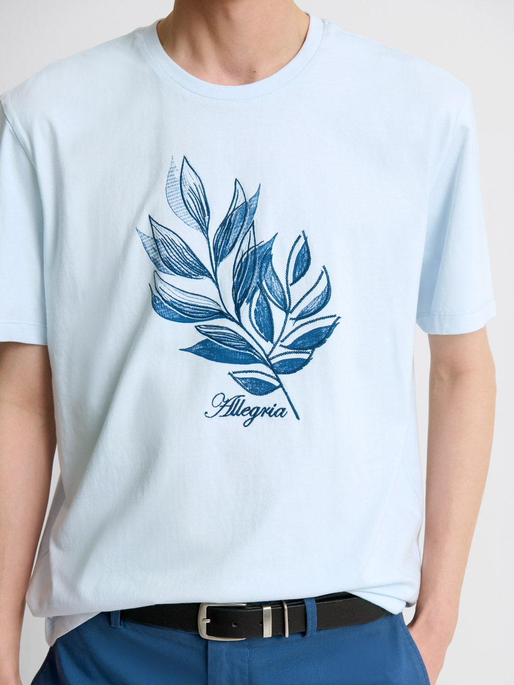 T-shirt col rond à motifs - DEVRED 1902