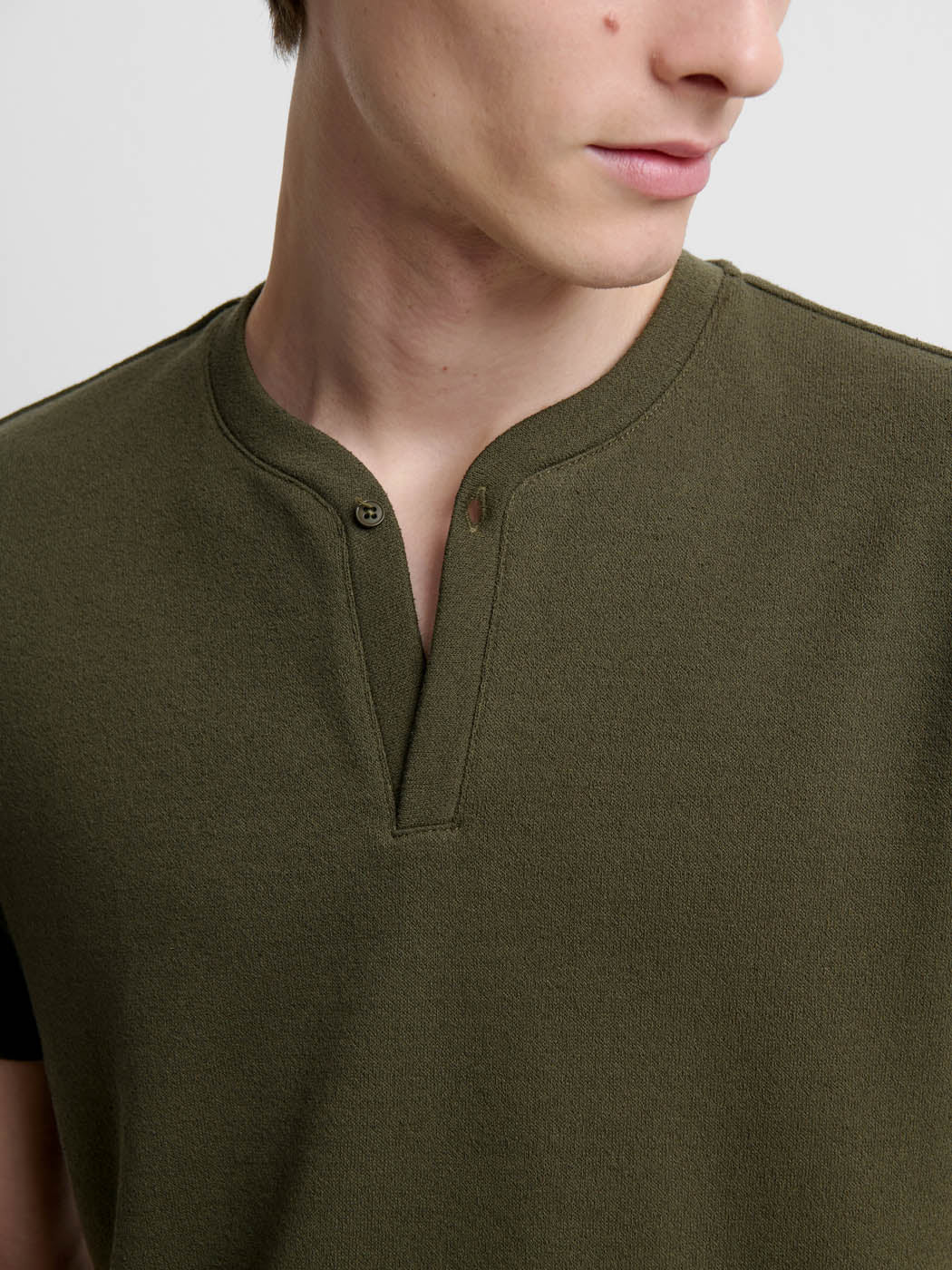 T-shirt col tunisien regular - DEVRED 1902