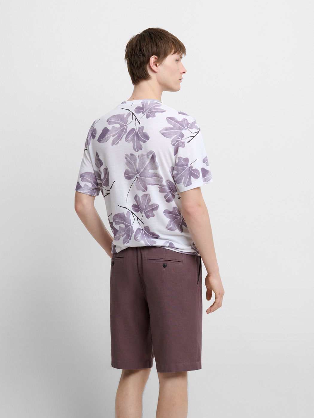 T-shirt col rond à motifs - DEVRED 1902