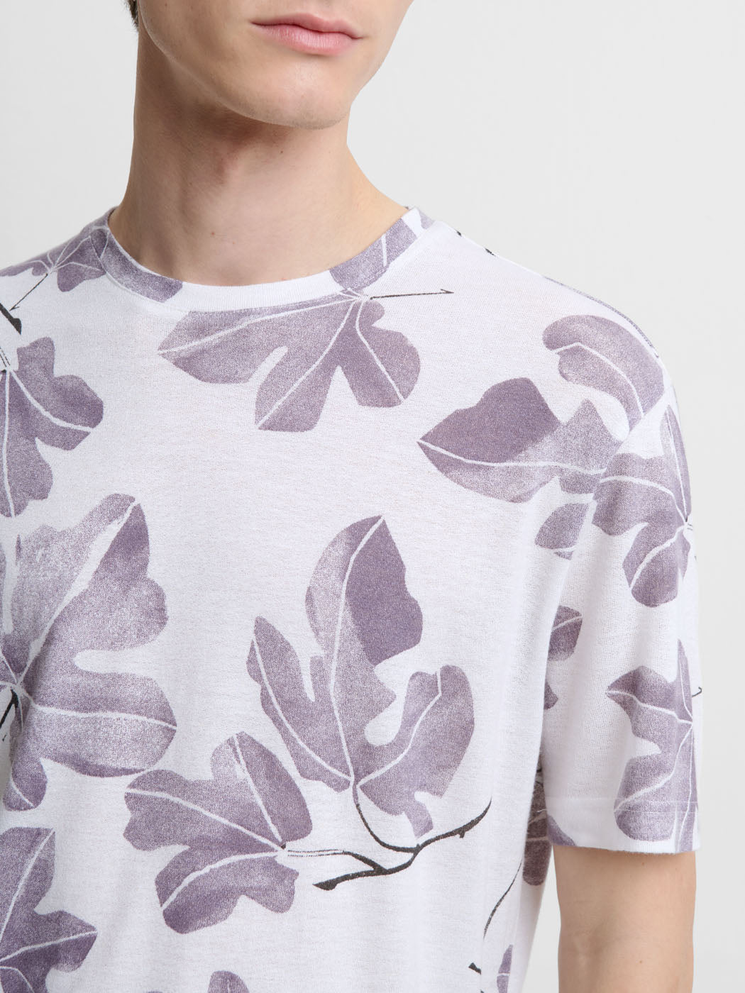 T-shirt col rond à motifs - DEVRED 1902