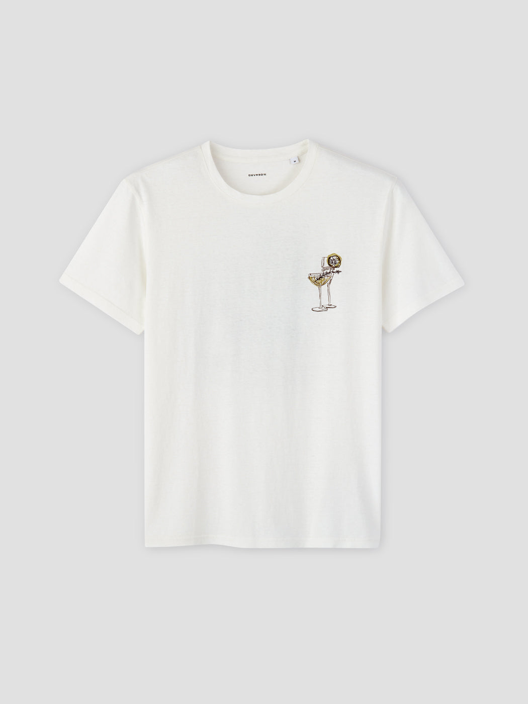 T-shirt col rond à motifs - DEVRED 1902
