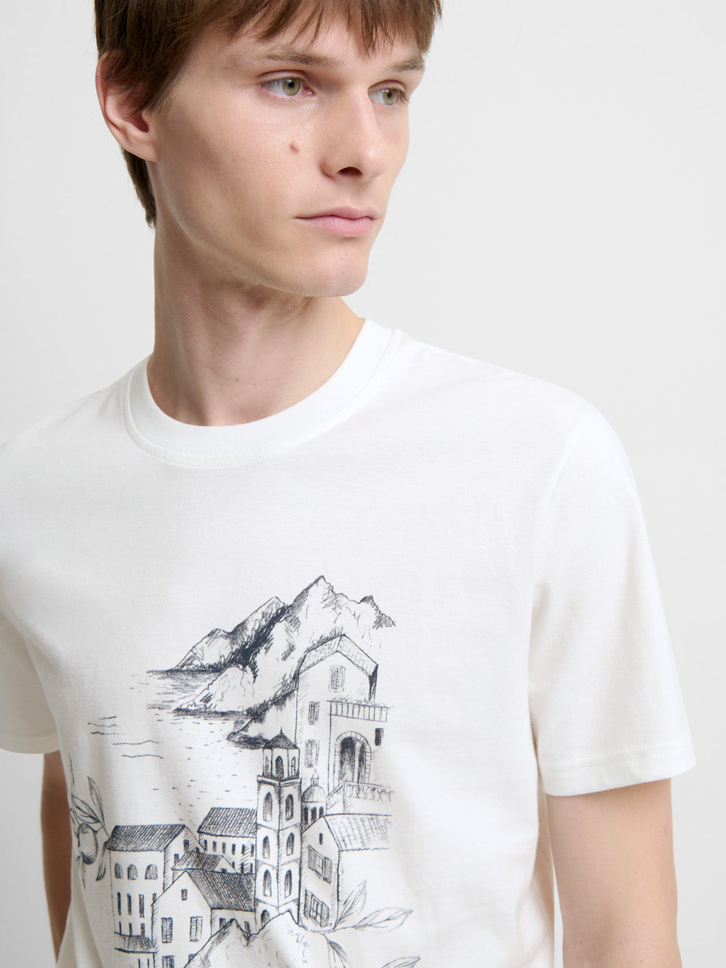 T-shirt col rond en coton - DEVRED 1902