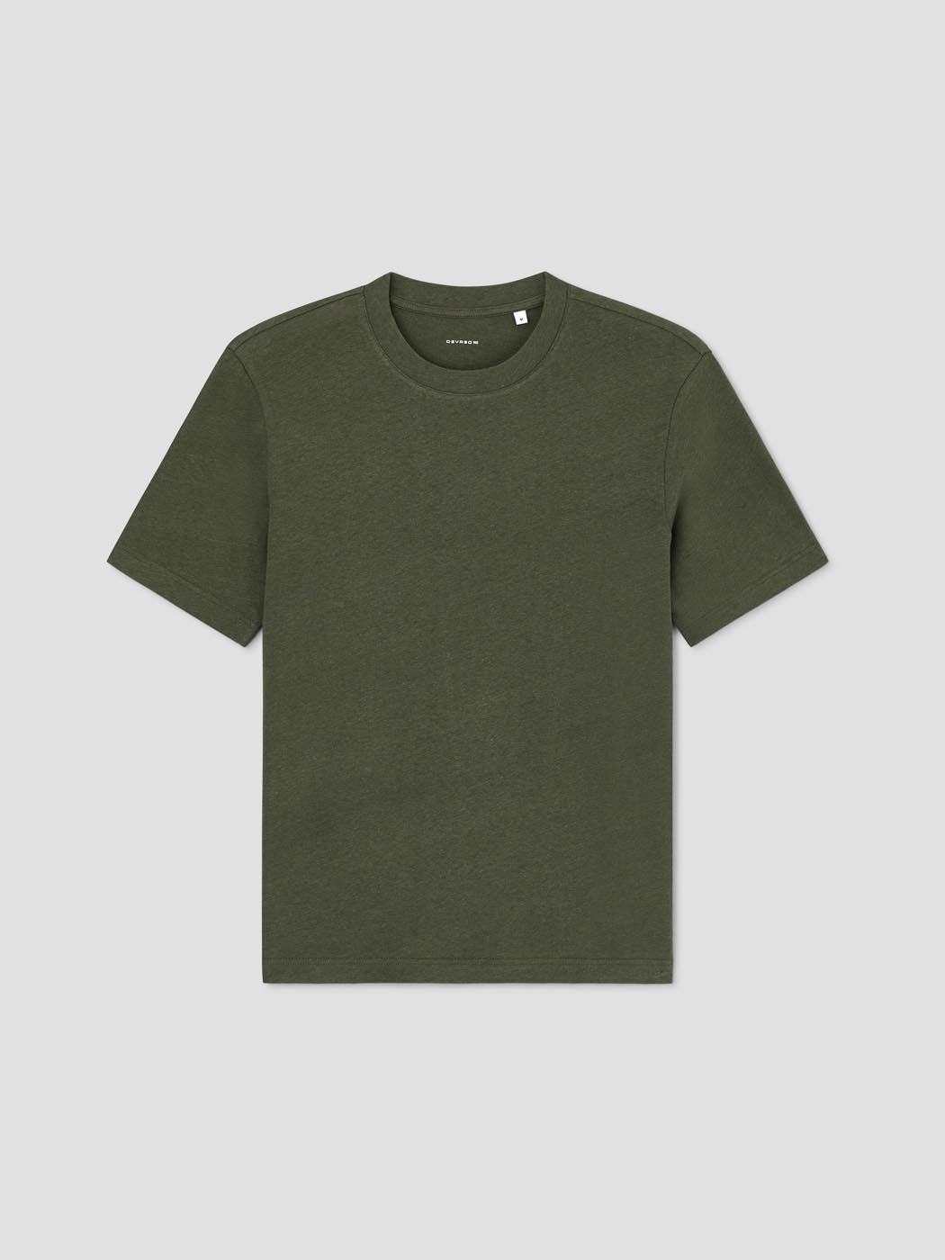 T-shirt col rond en coton lin - DEVRED 1902