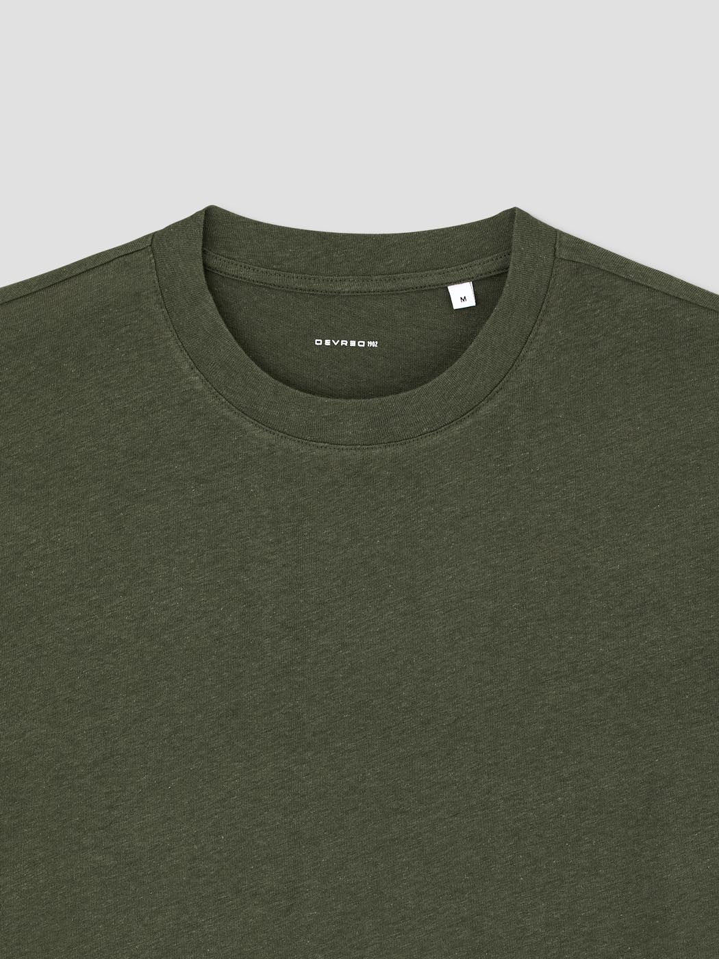 T-shirt col rond en coton lin - DEVRED 1902