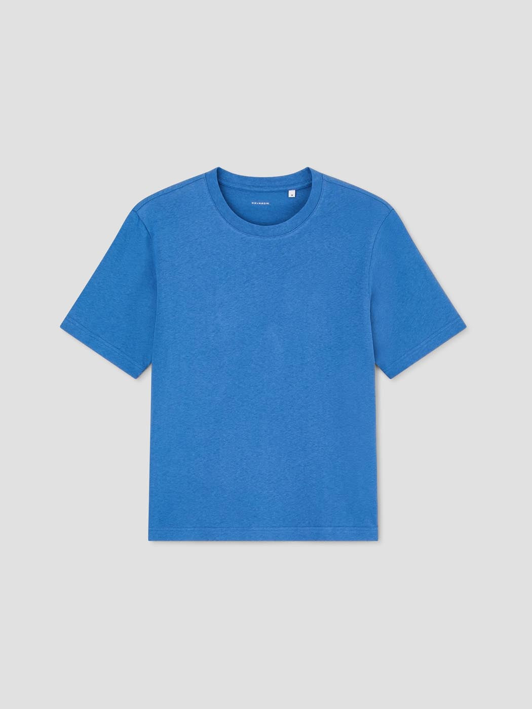 T-shirt col rond en coton lin - DEVRED 1902