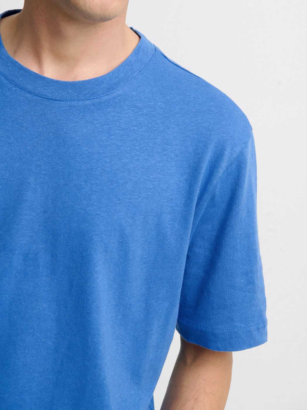 T-shirt col rond en coton lin - DEVRED 1902