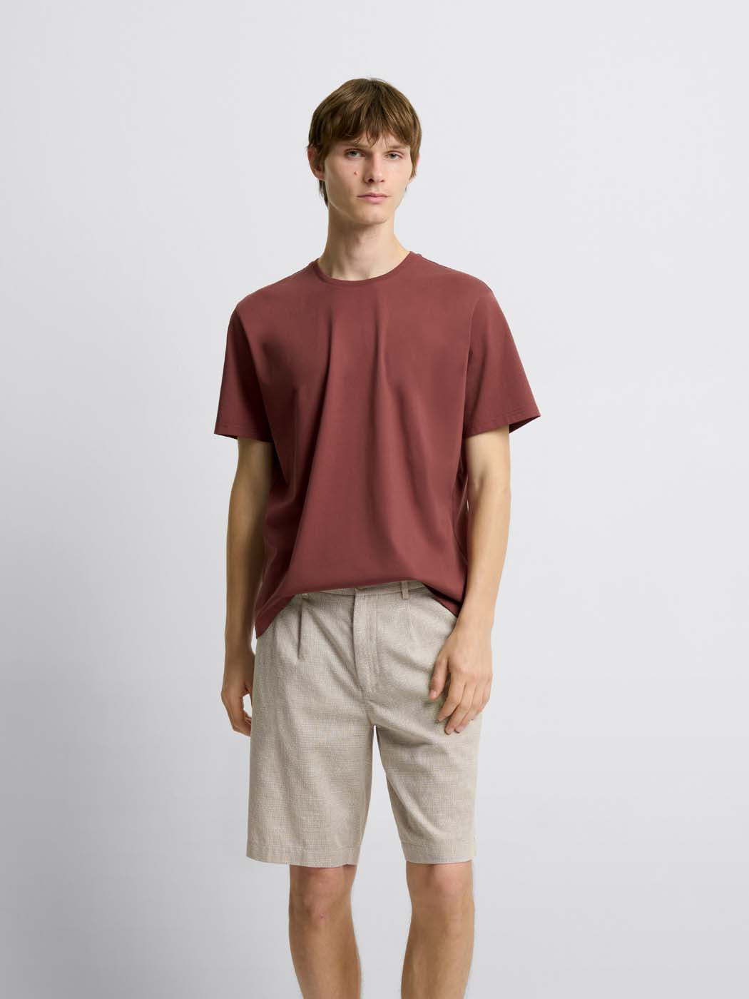 T-shirt col rond en coton Supima® - DEVRED 1902