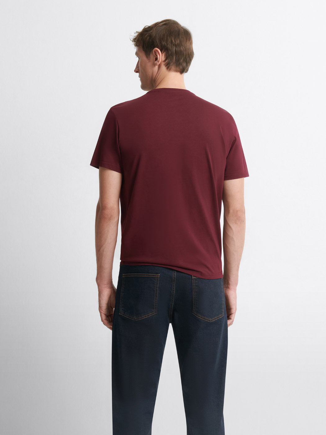 T-shirt col rond en coton Supima® - DEVRED 1902