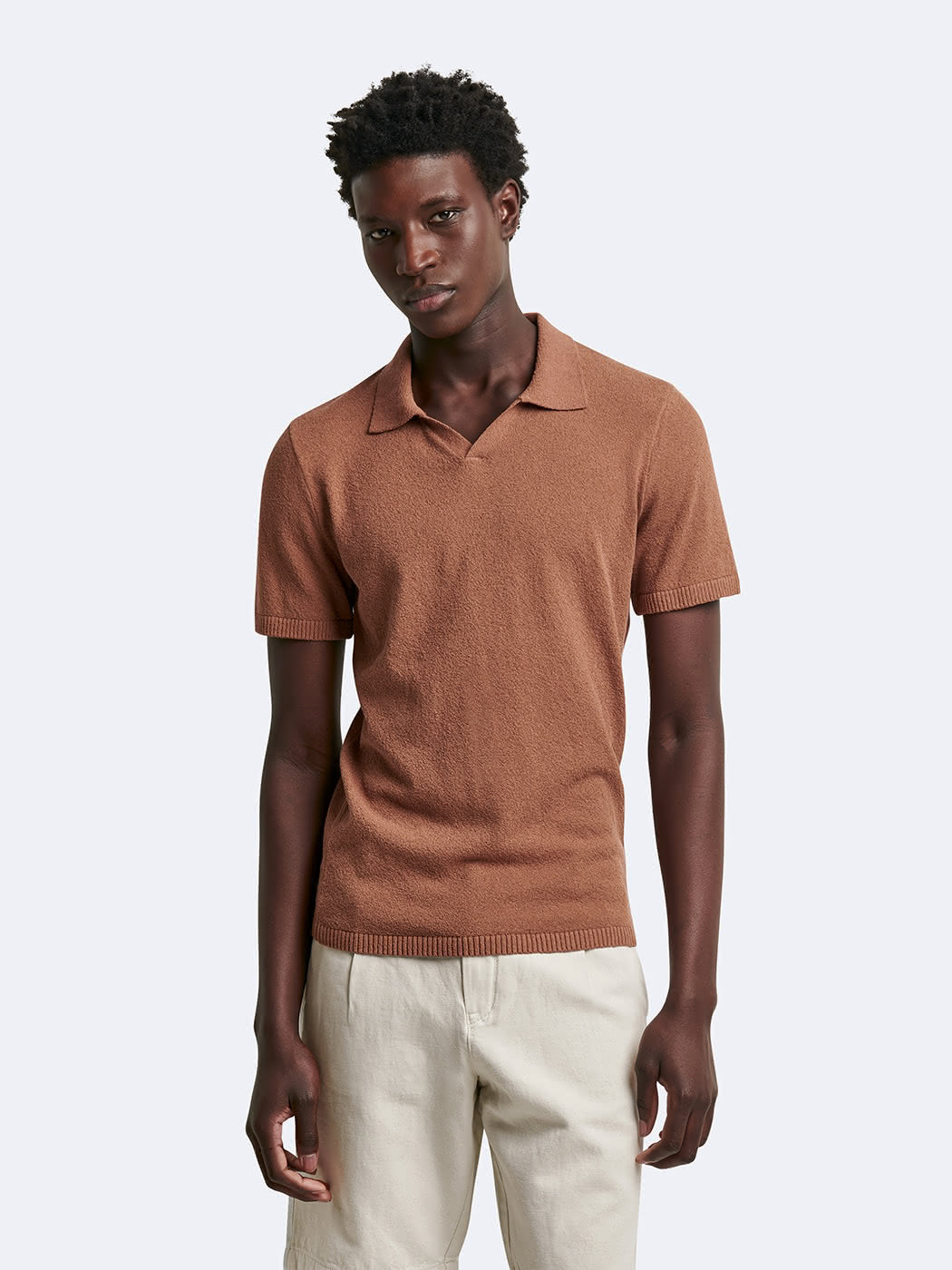 Polo manches courtes en coton - DEVRED 1902