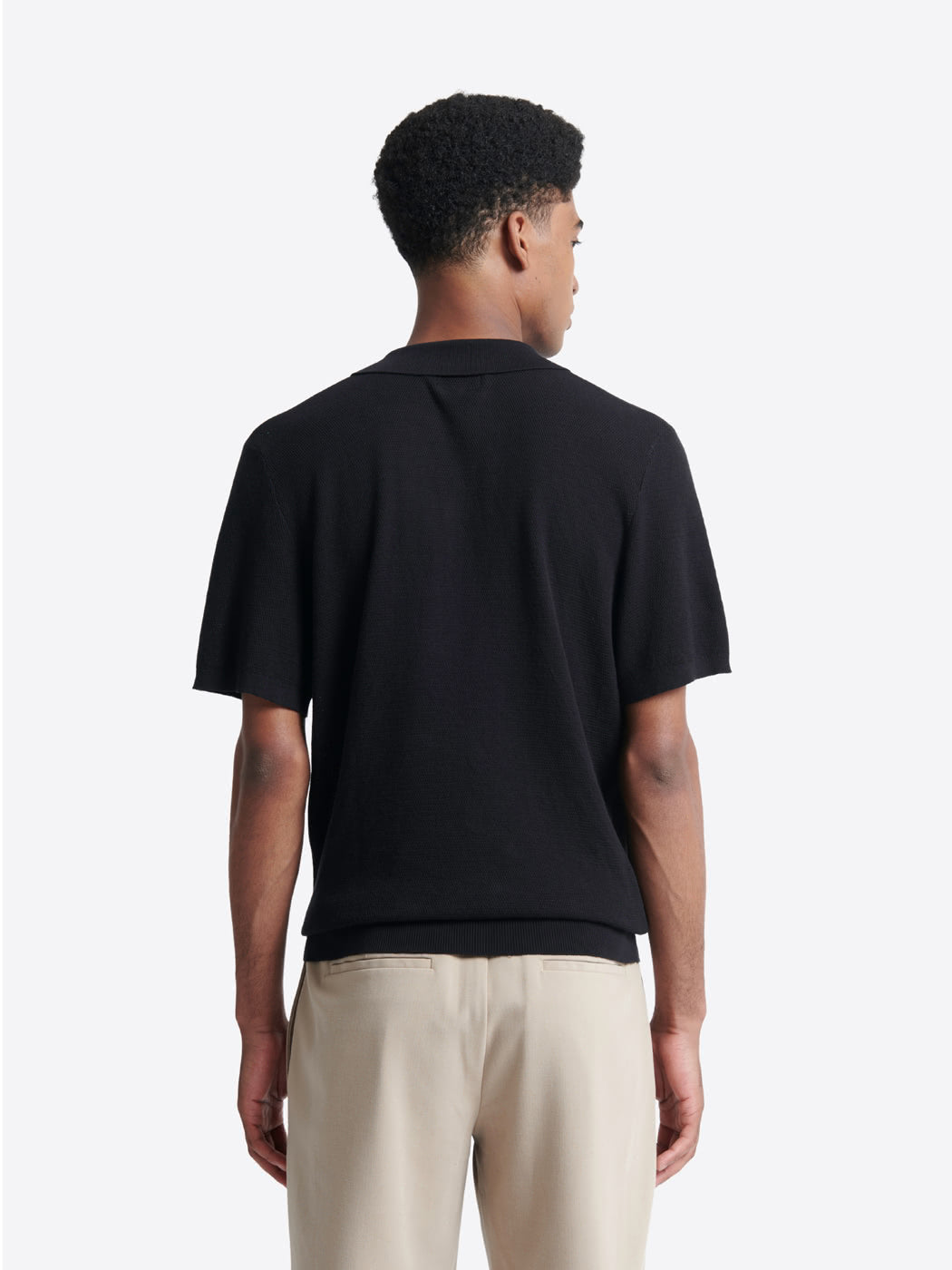 Polo maille col v 100% coton bio - DEVRED 1902