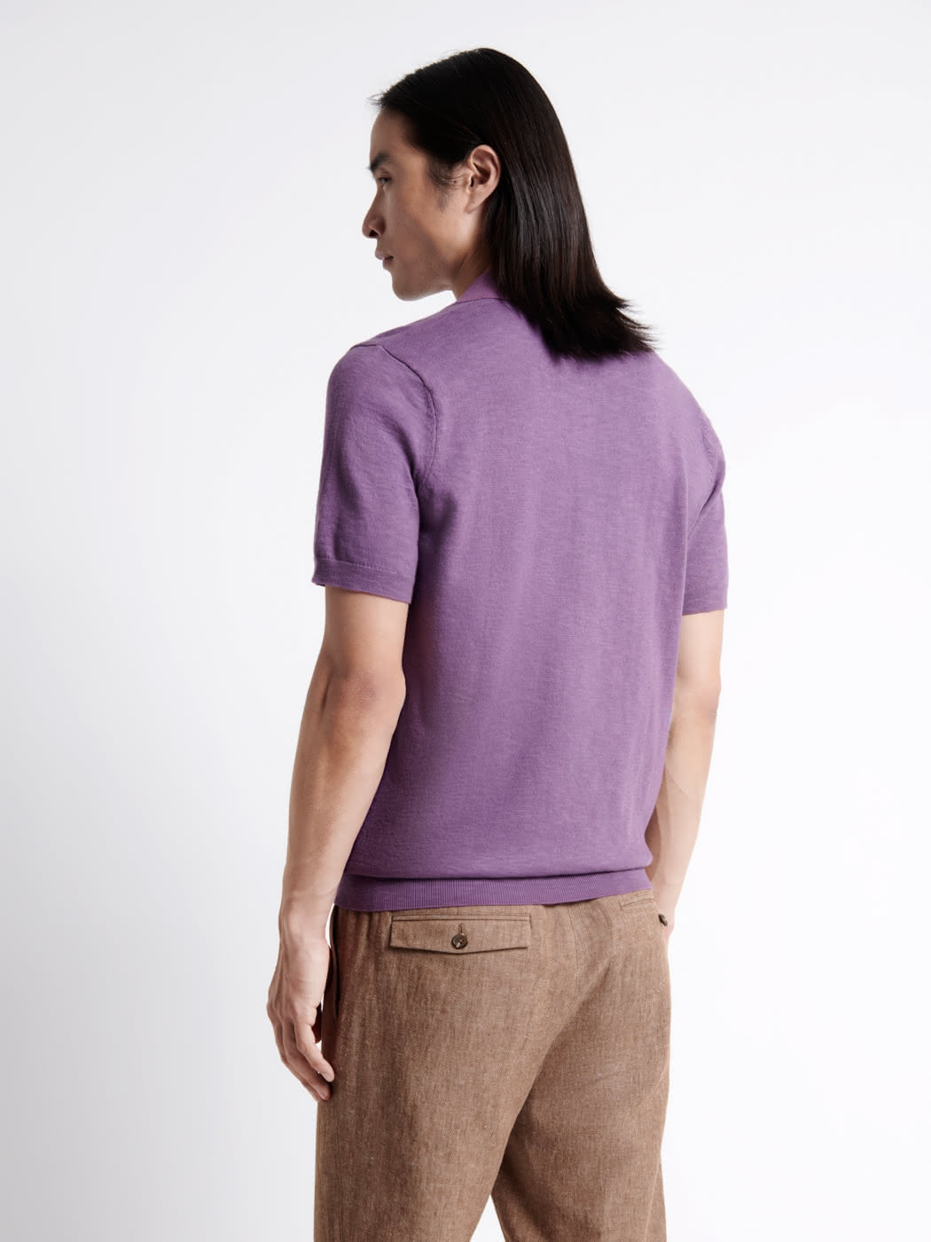 Polo maille col v 100% coton - DEVRED 1902