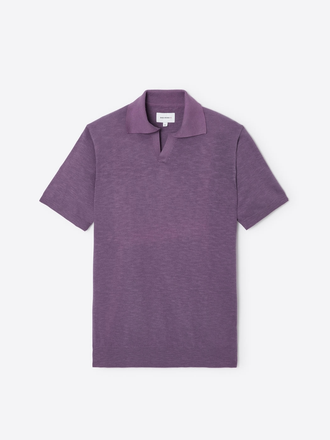 Polo maille col v 100% coton - DEVRED 1902