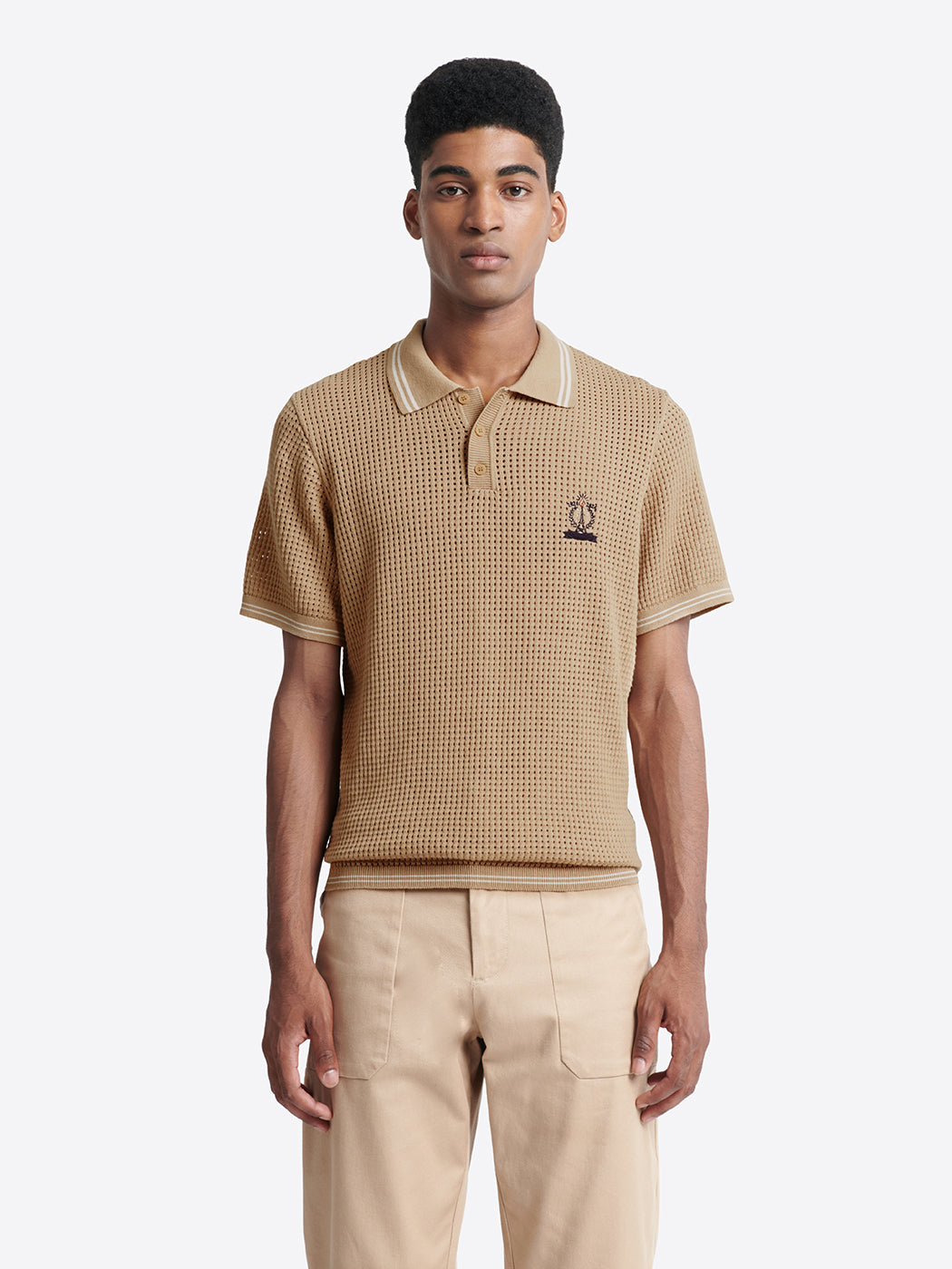 Polo maille col boutonné 100% coton - DEVRED 1902