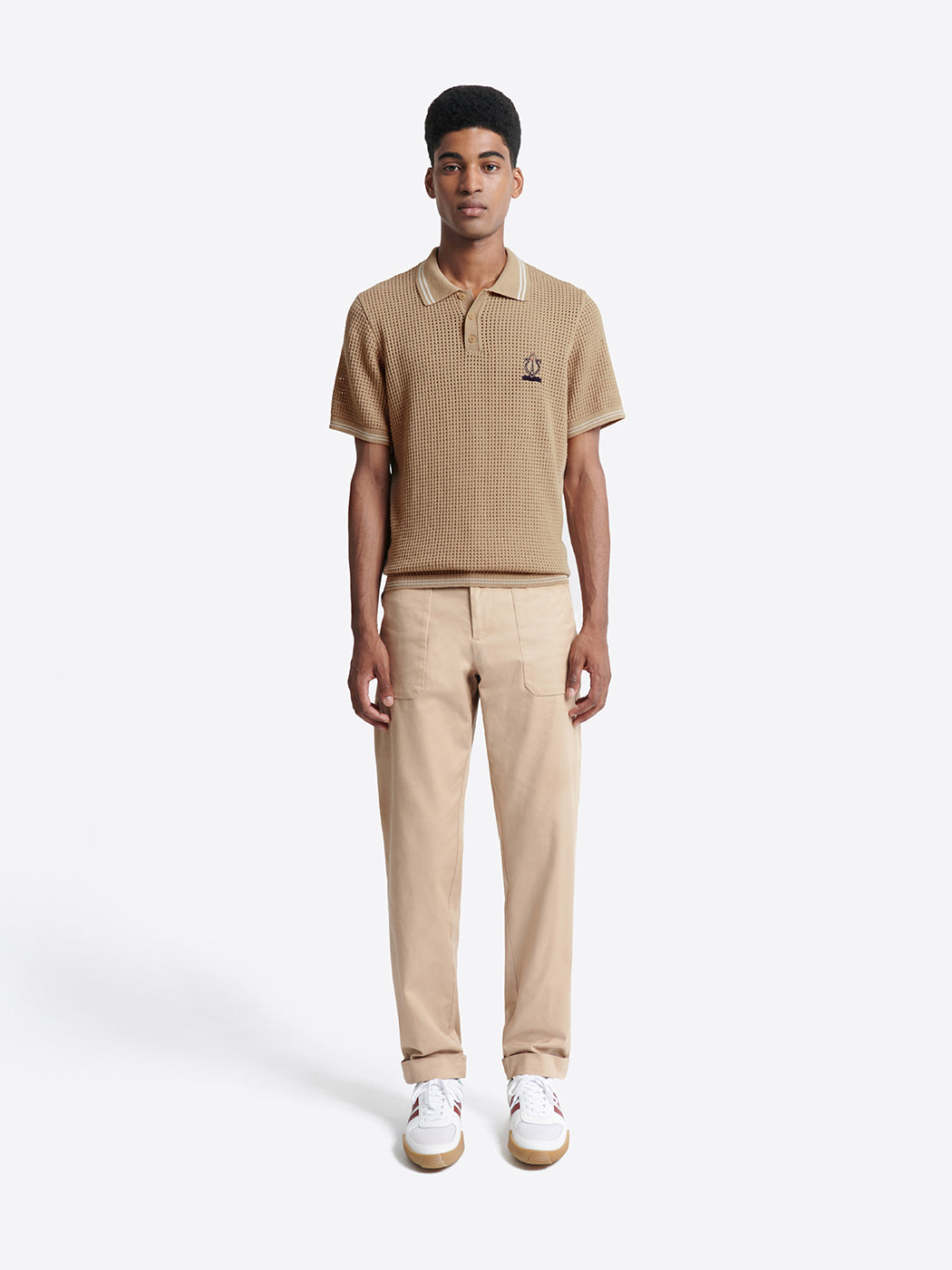 Polo maille col boutonné 100% coton - DEVRED 1902