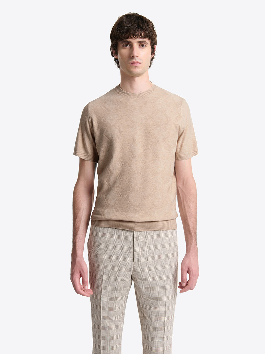 T-shirt maille structurée - DEVRED 1902