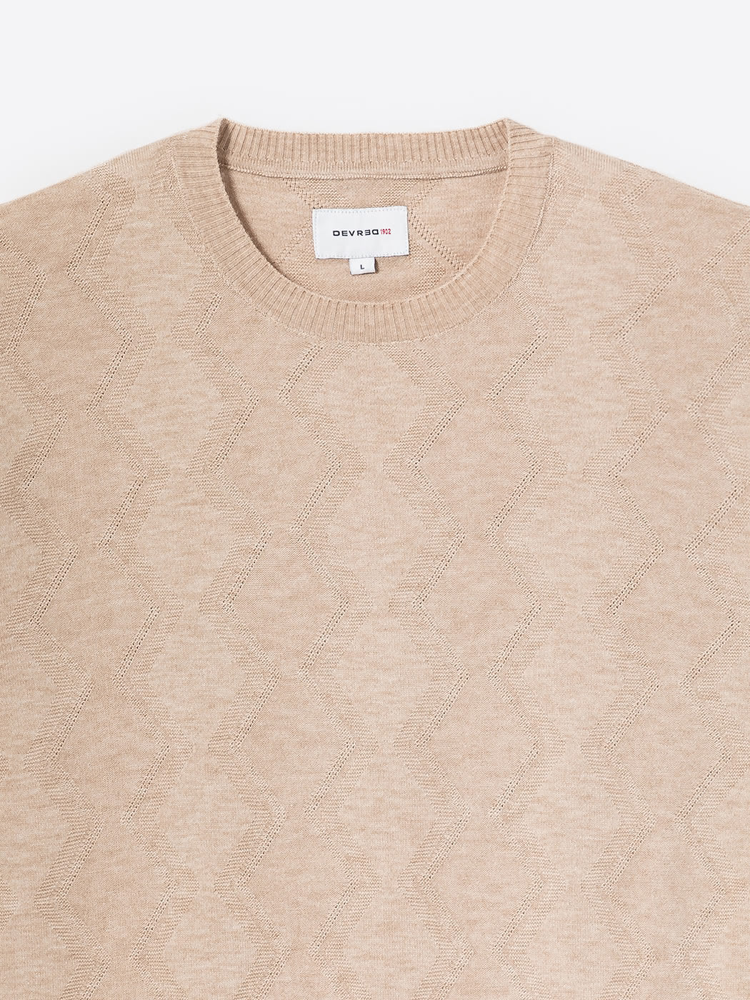 T-shirt maille structurée - DEVRED 1902