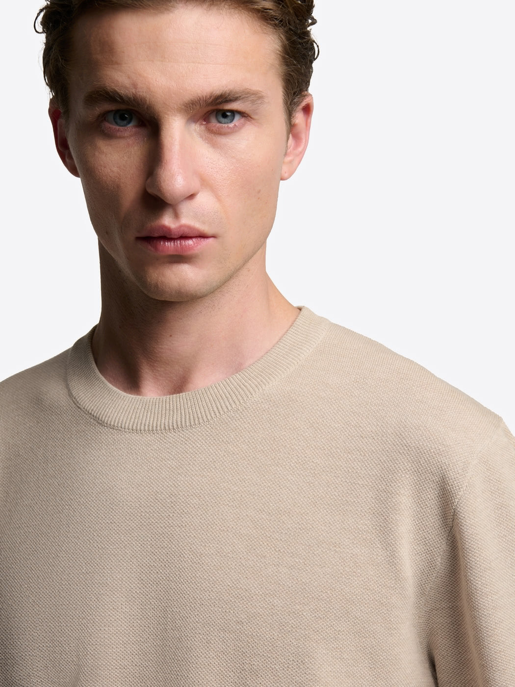 T-shirt maille col rond en coton bio - DEVRED 1902