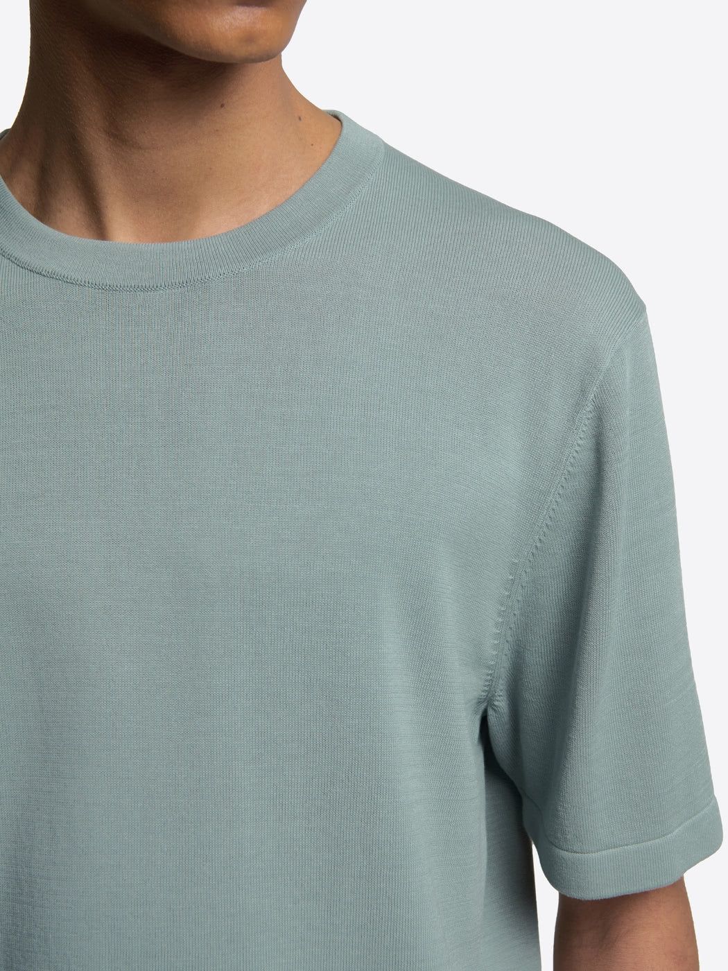 T-shirt maille col rond en coton - DEVRED 1902