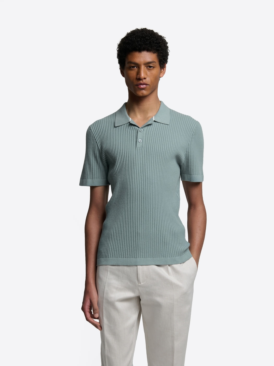 Polo maille boutonné en coton - DEVRED 1902