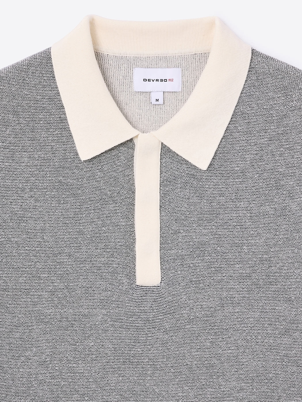 Polo maille boutonné en coton - DEVRED 1902