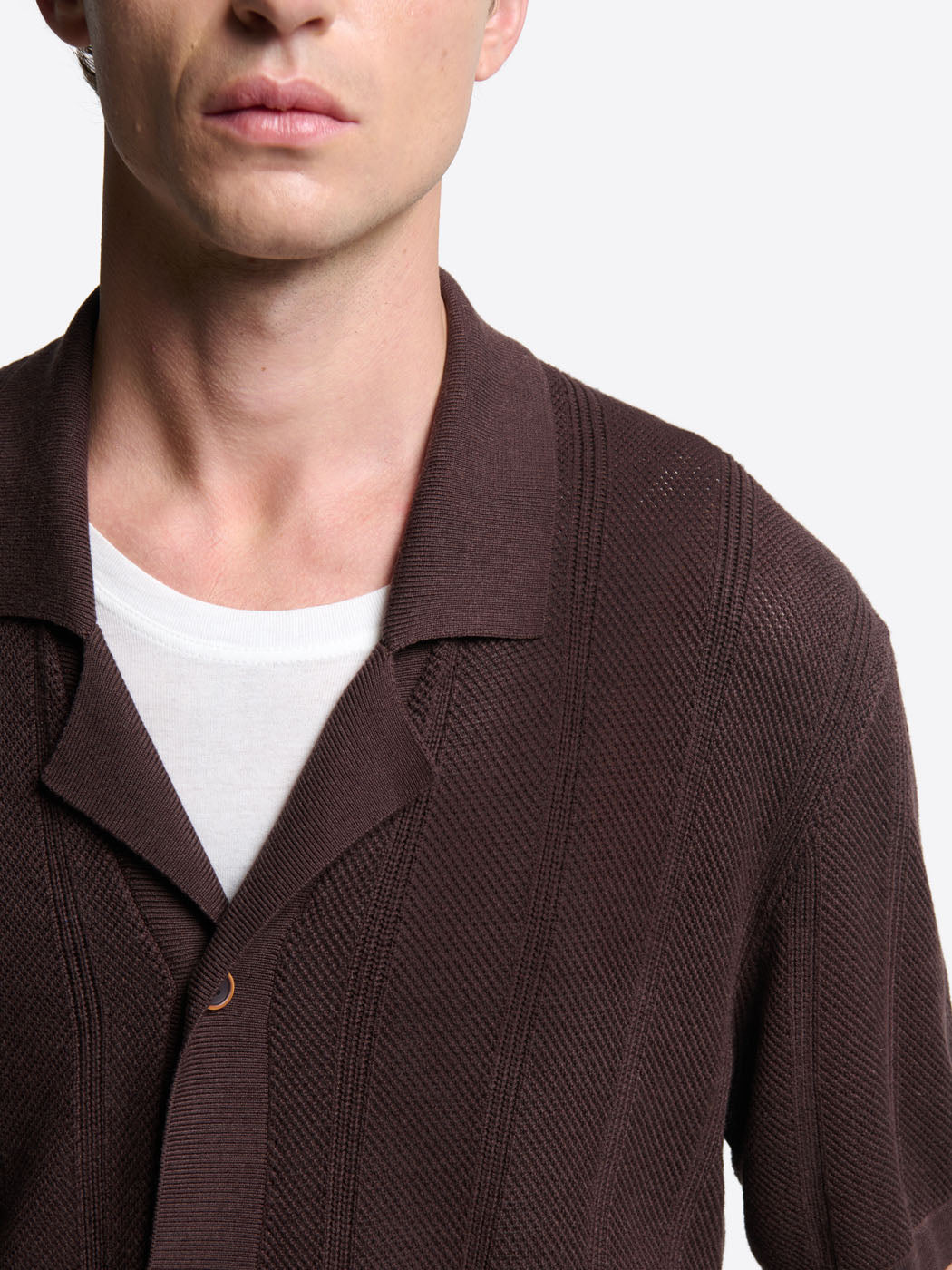 Chemise en maille jeux de points - DEVRED 1902