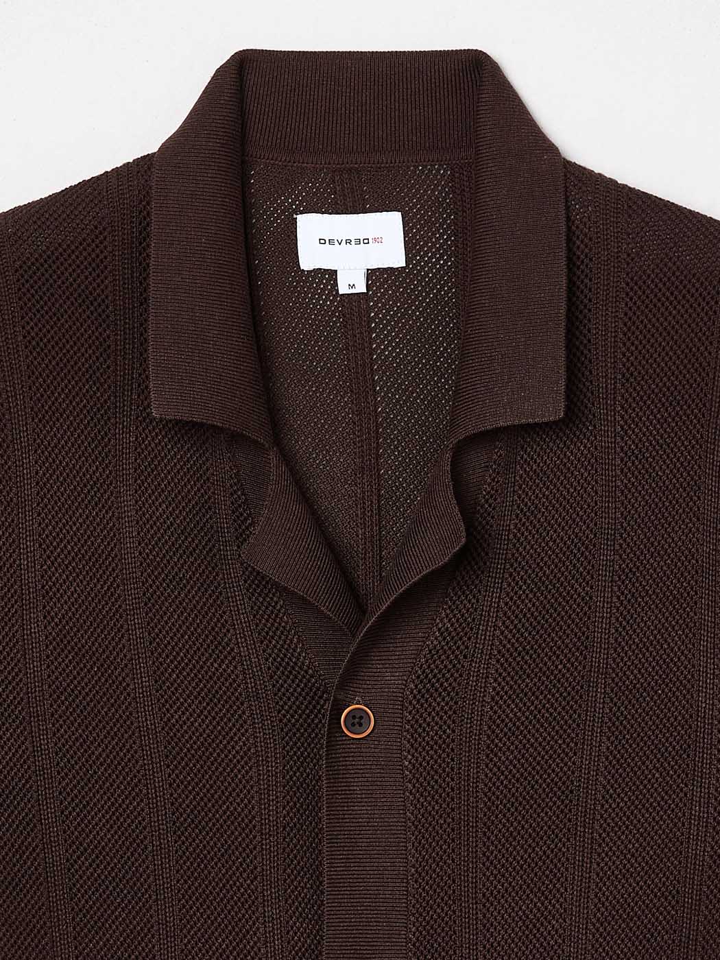 Chemise en maille jeux de points - DEVRED 1902