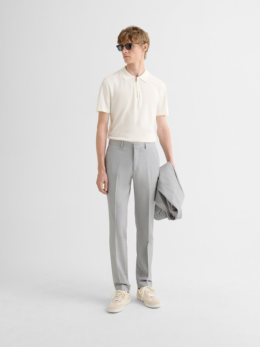Polo zippé en jersey - DEVRED 1902