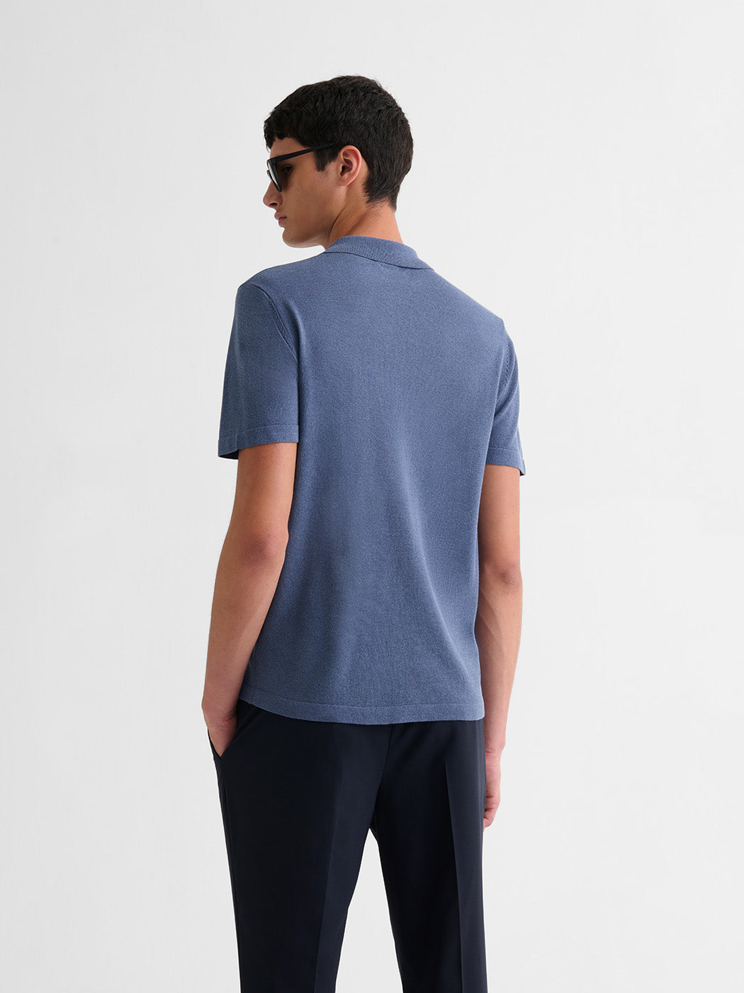 Polo zippé en jersey - DEVRED 1902