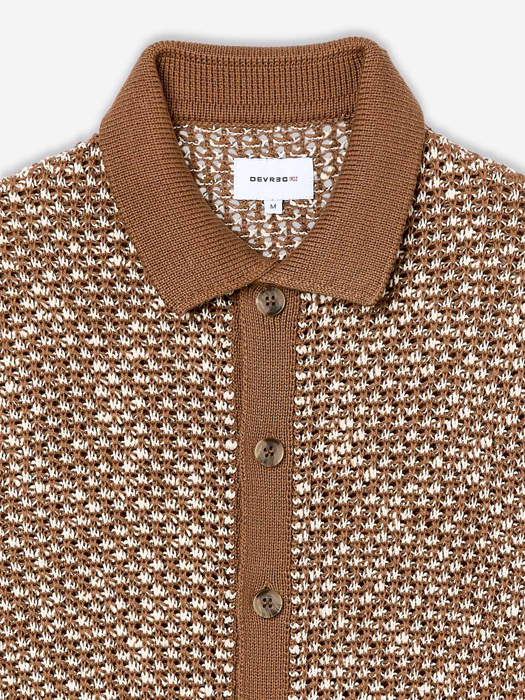 Chemise en maille fantaisie - DEVRED 1902