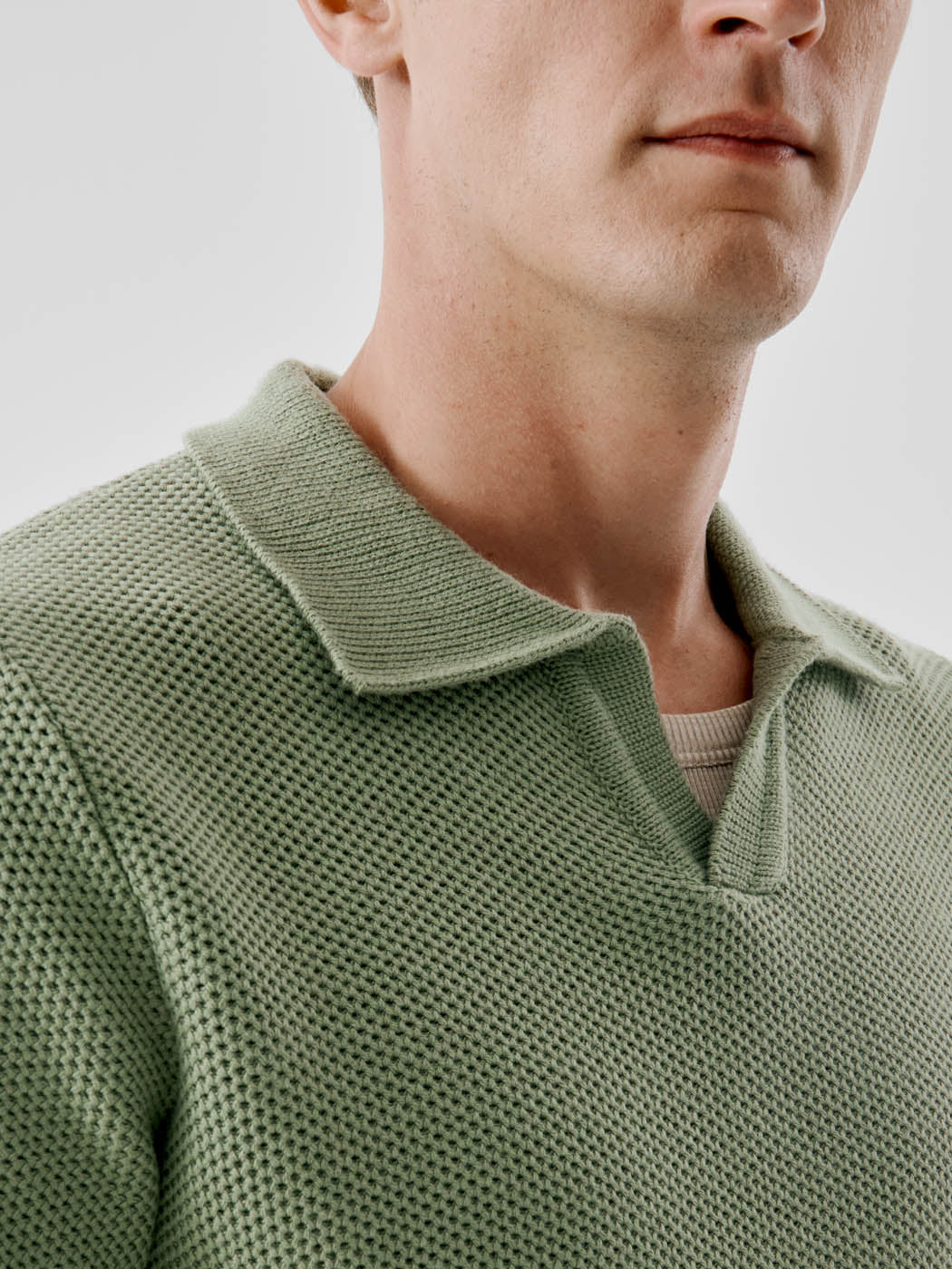 Polo col ouvert en maille - DEVRED 1902