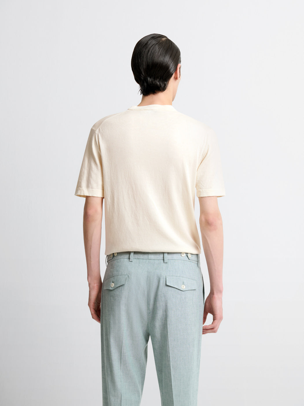 T-shirt maille en soie mélangé - DEVRED 1902
