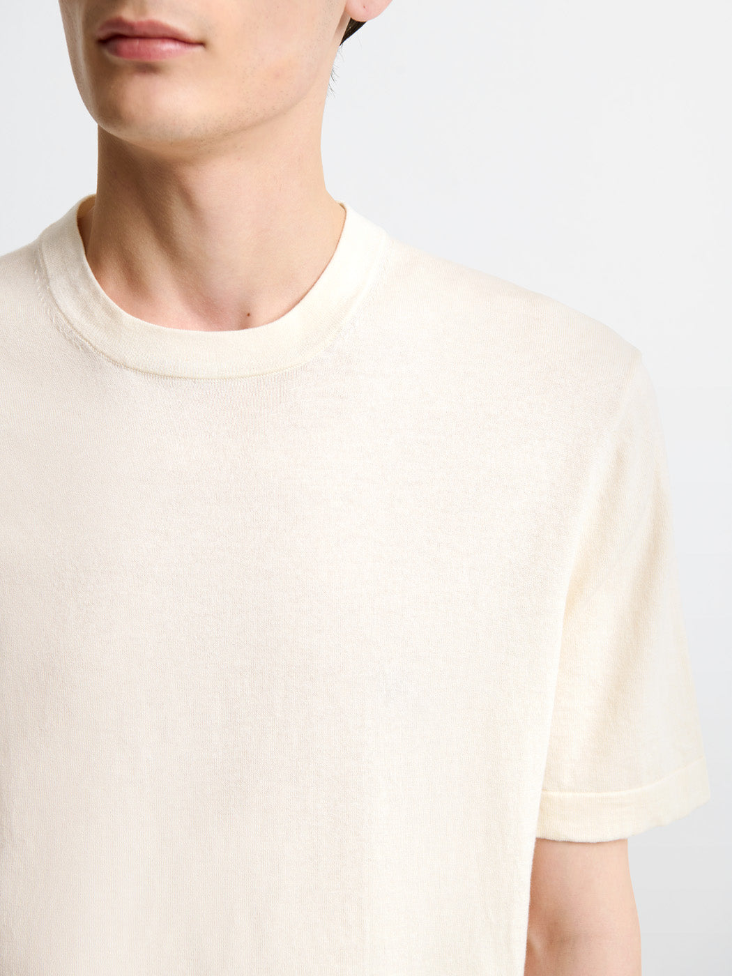 T-shirt maille en soie mélangé - DEVRED 1902