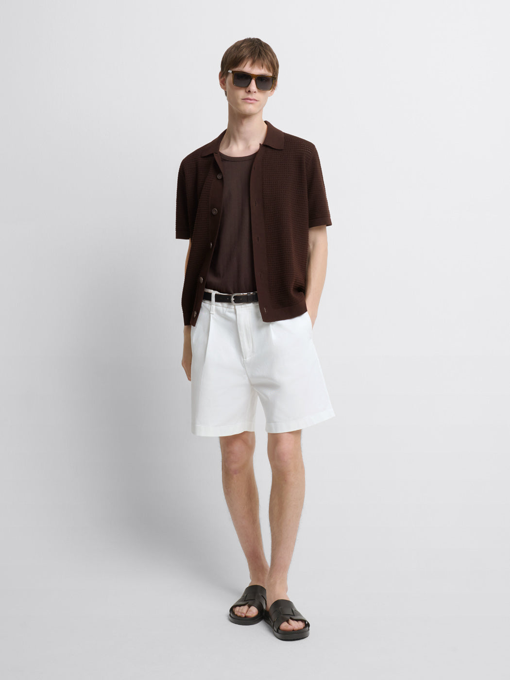 Chemise manches courtes en maille - DEVRED 1902