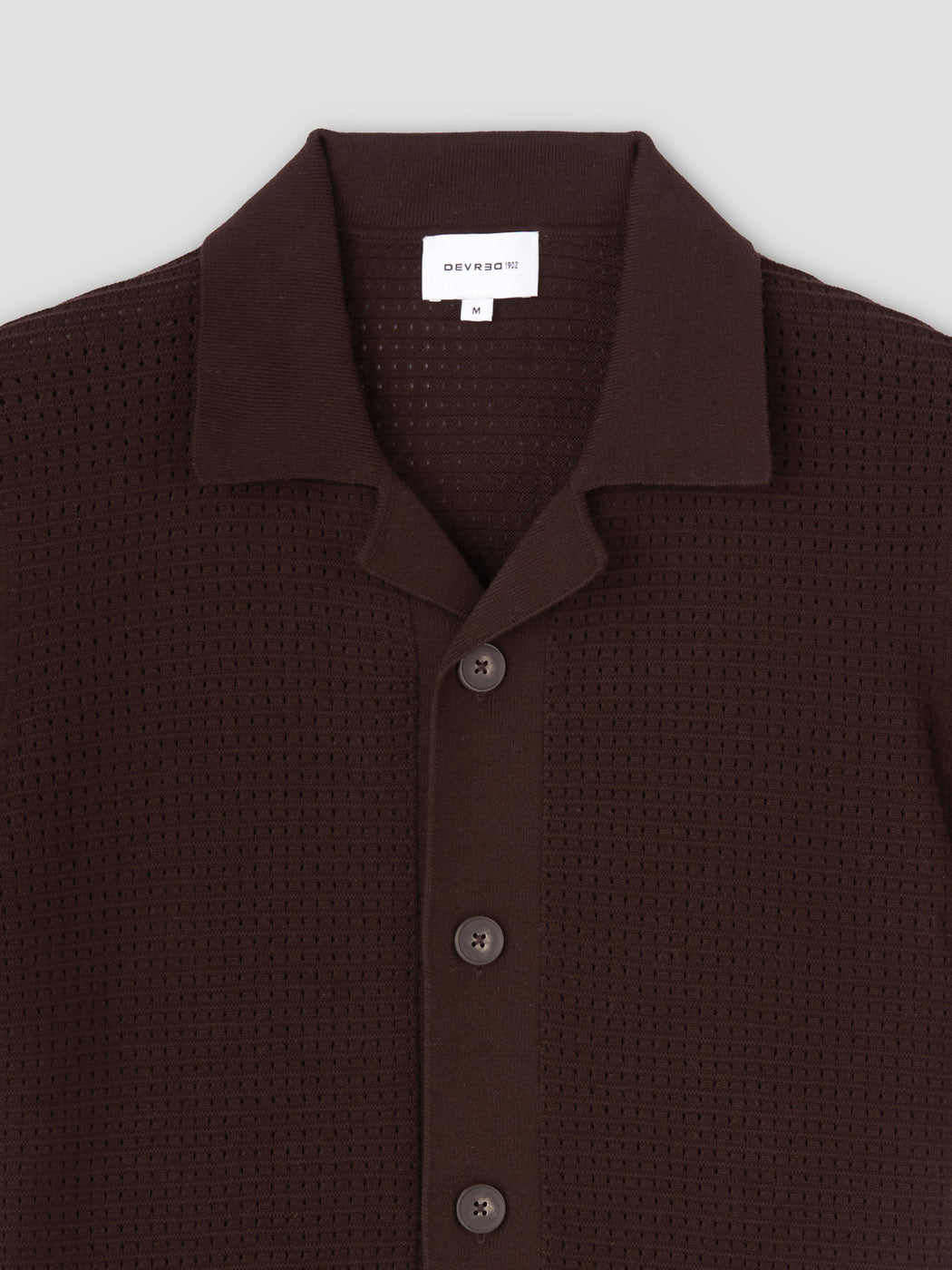 Chemise manches courtes en maille - DEVRED 1902