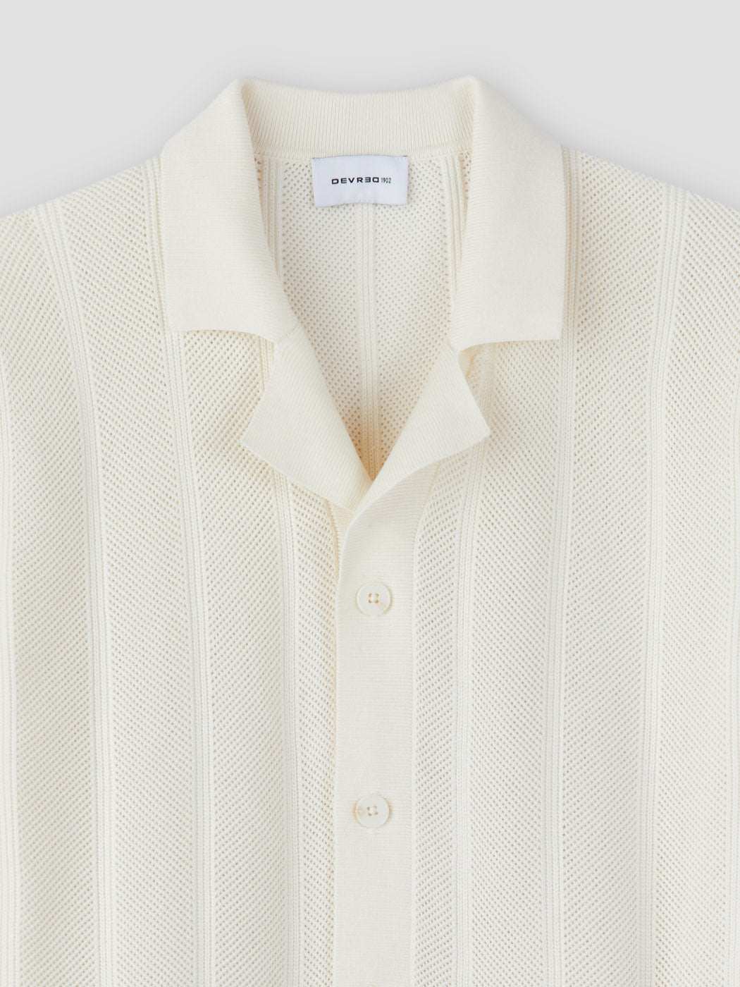 Chemise en maille col boutonné - DEVRED 1902