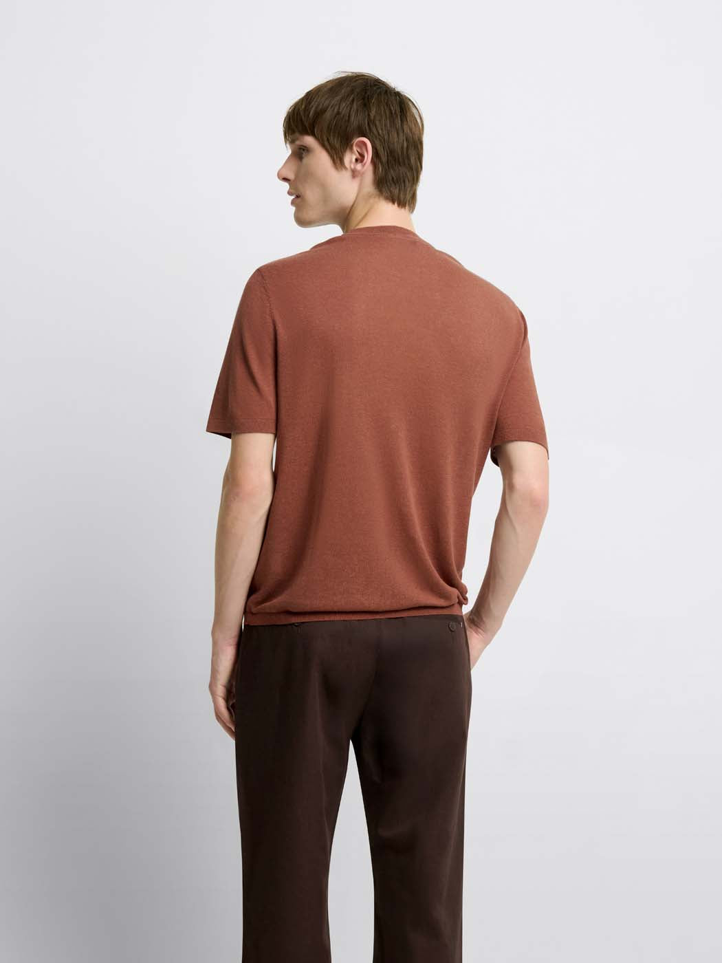 T-shirt maille col rond en jersey - DEVRED 1902