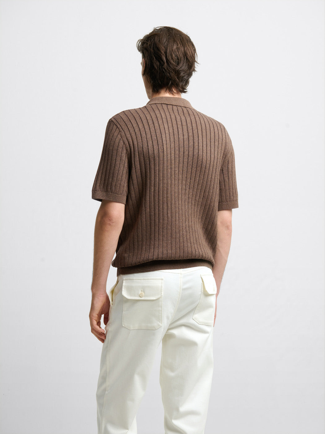 Polo maille en coton - L'atelier