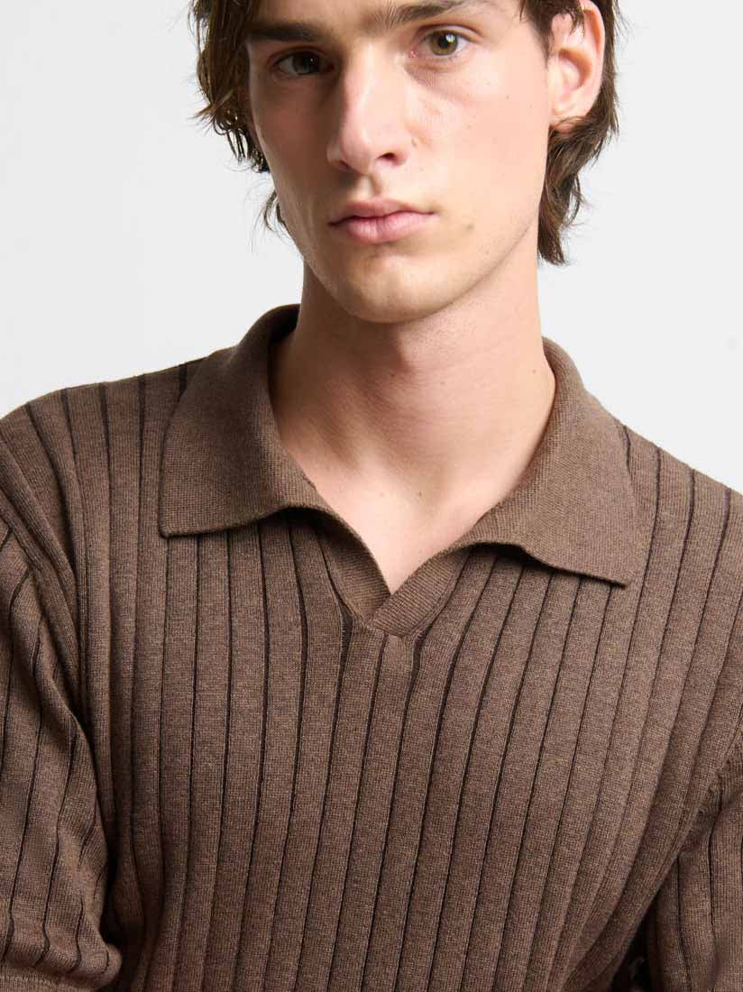 Polo maille en coton - L'atelier