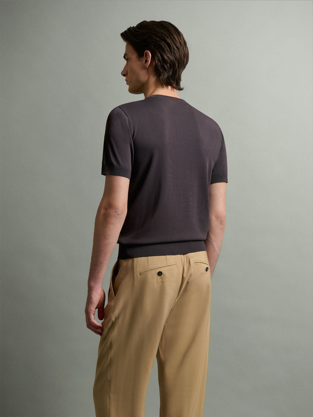 T-shirt col rond en maille jersey - DEVRED 1902