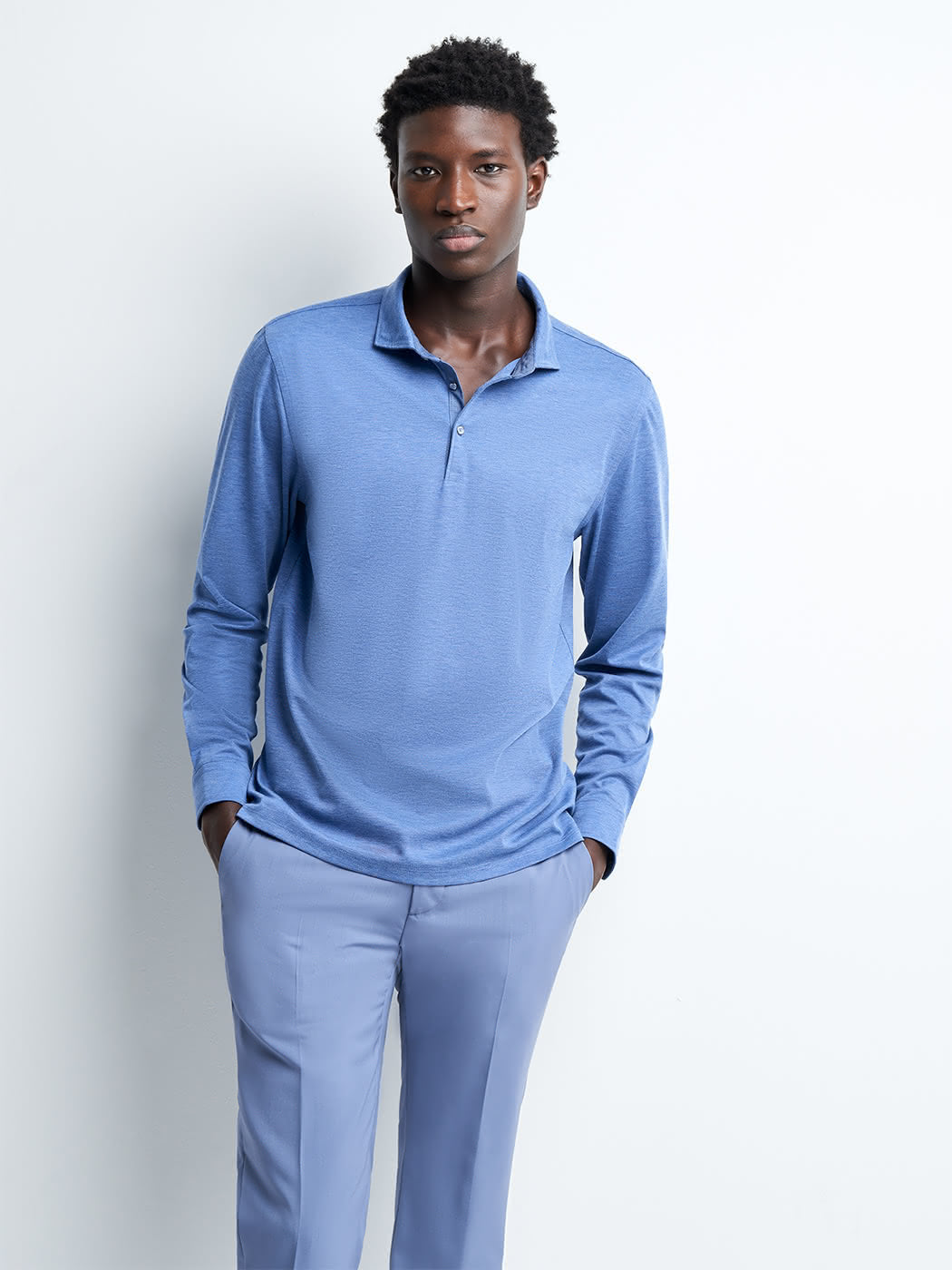 Polo manches longues jersey - DEVRED 1902