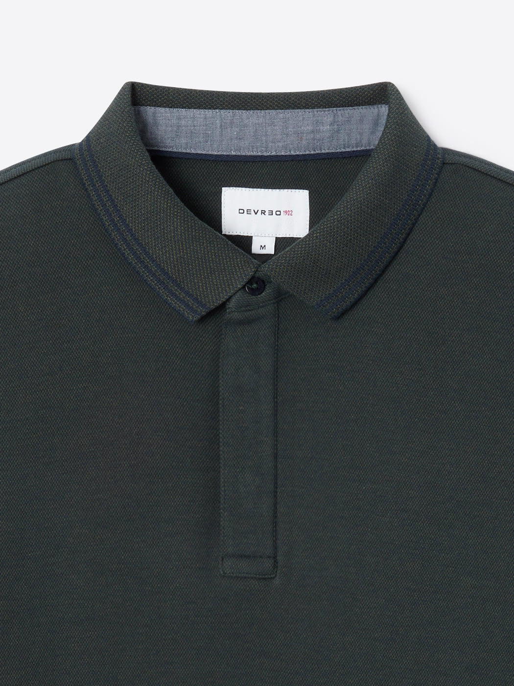 Polo manches longues 100% coton - DEVRED 1902