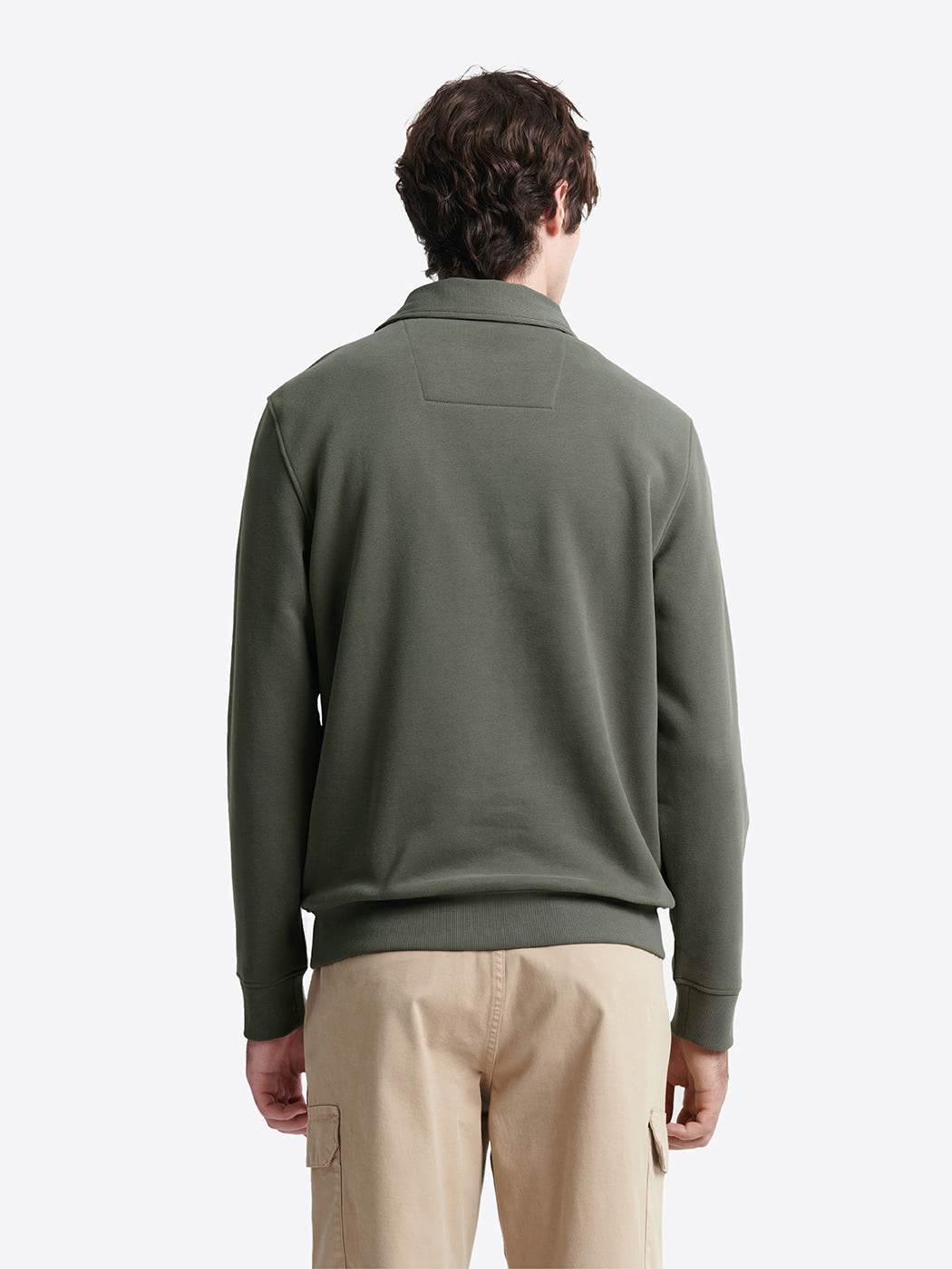 Polo manches longues en coton - DEVRED 1902