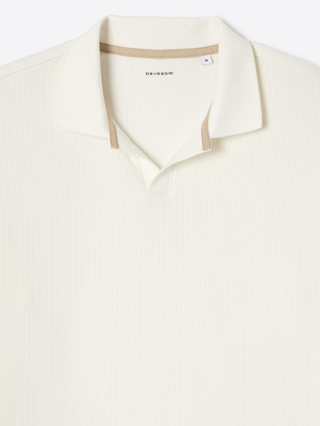 Polo manches longues en coton - DEVRED 1902