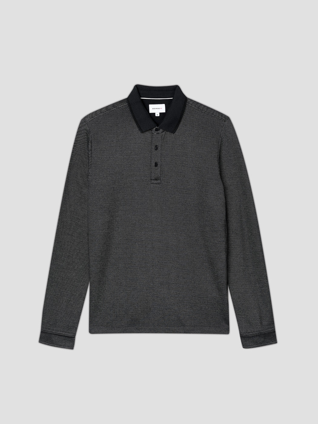 Polo manches longues col polo boutonné - DEVRED 1902